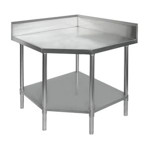 Modular Systems Corner Workbench With 100mm Splashback, 900x900x900mm 0900-7-wbcb/h