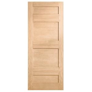 Corinthian Moda White Oak Internal Door AMOD13 - 620mm x 2340mm x 35mm