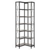 Artiss 6 Tiers Bookshelf Corner Shelf Bookcase Display Shelves Oak