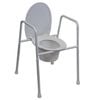 Safety and Mobility Over Toilet Aid Height Adjustable with Lid