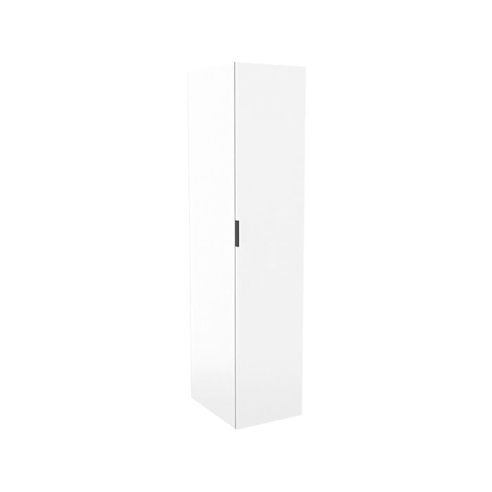 Lugna 2048 x 450 x 580mm White Double Hangrail 1 Shelf 1 Right Hand Door Cabinet