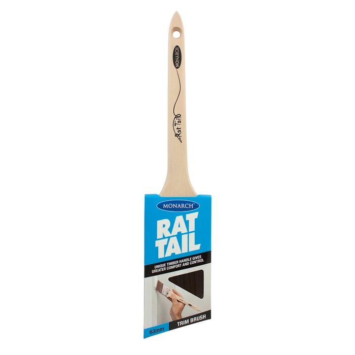 Monarch 63mm Rat Tail Trim Paint Brush