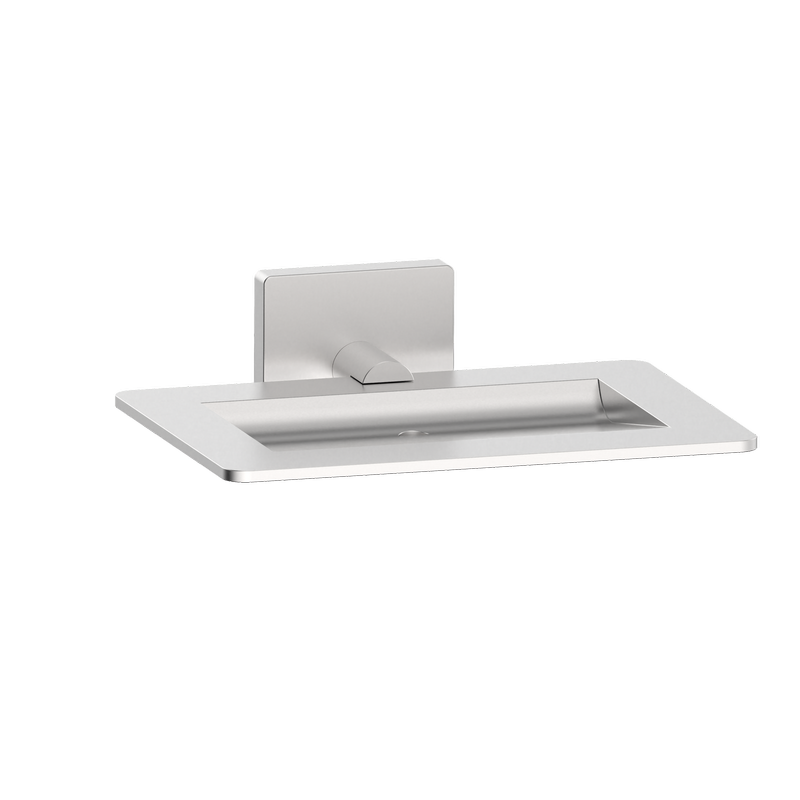 Rococo Soap Holder Brushed Nickel