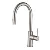 Mondella Resonance 35mm Brushed Nickel Side Lever Pull Down Sink Mixer