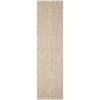 Mila Marlo White 400x80cm Runner - Large Hand Loomed Jute Rug