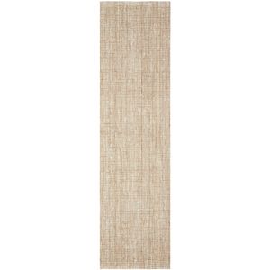 Mila Marlo White 400x80cm Runner - Large Hand Loomed Jute Rug