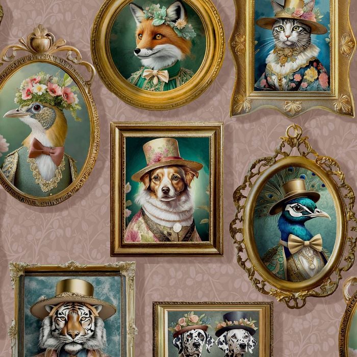 Regal Beasts Wallpaper 13793 53cm x 10.05m