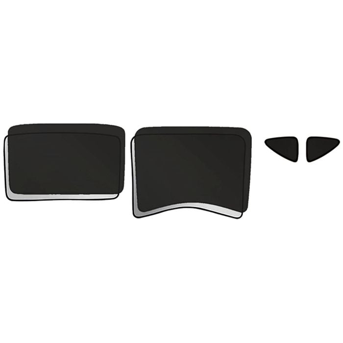 Tesla Model 3 Highland Glass Roof Sunroof Mesh 2023-Onwards Blind with UV Heat Insulation Film (Black)