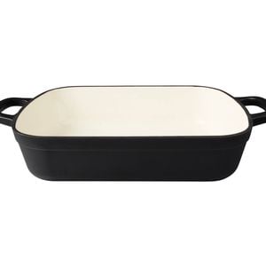 Maxwell & Williams Cast Iron Roaster Black 3l Bakeware 28x21cm