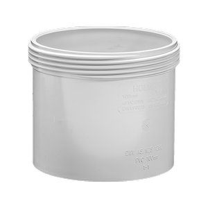 Holman 100mm PVC DWV Threaded Access Coupling