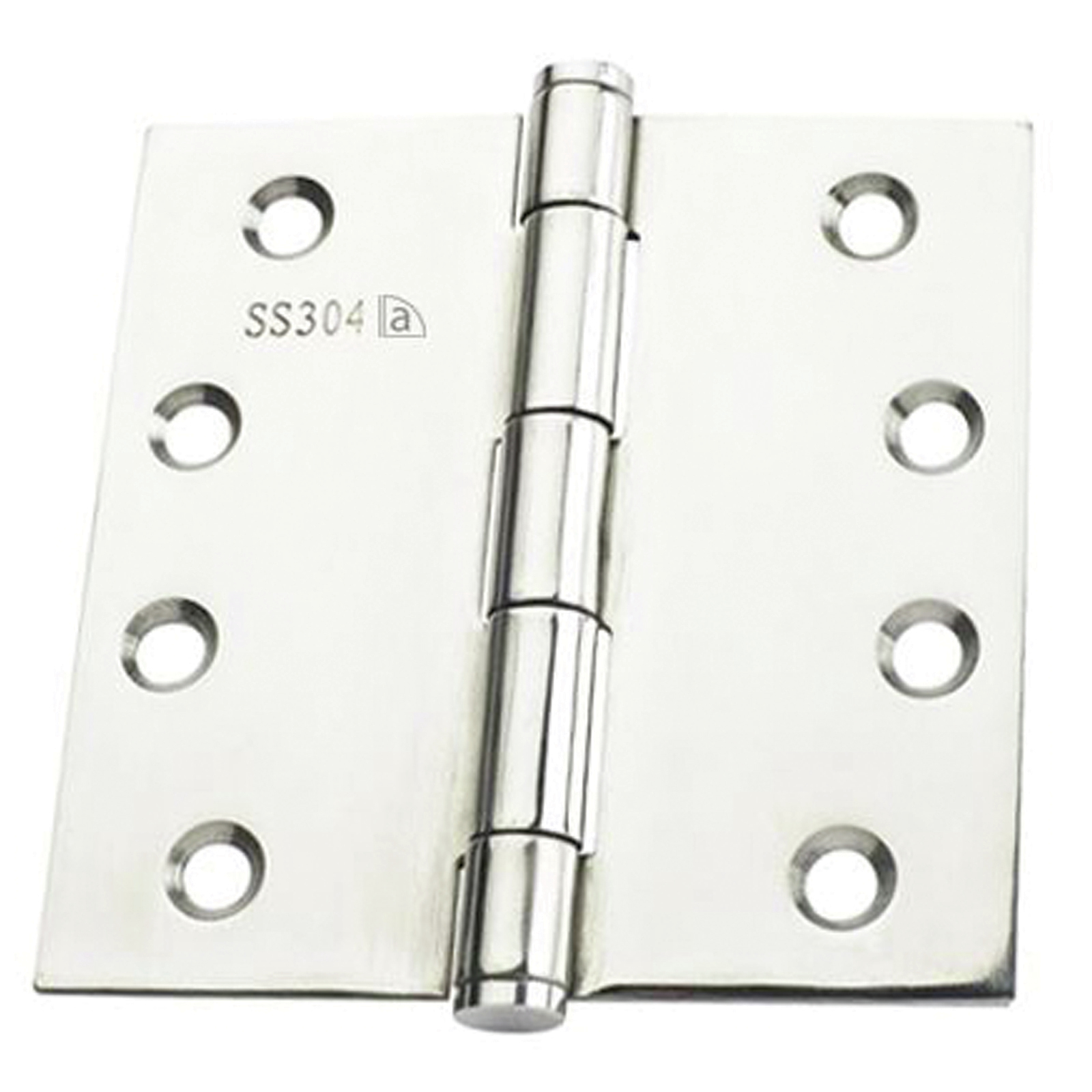 Austyle 100 x 100 x 2.5mm Polished 304 Grade Stainless Steel Fire Rated Fixed Pin Hinge Bunnings Australia