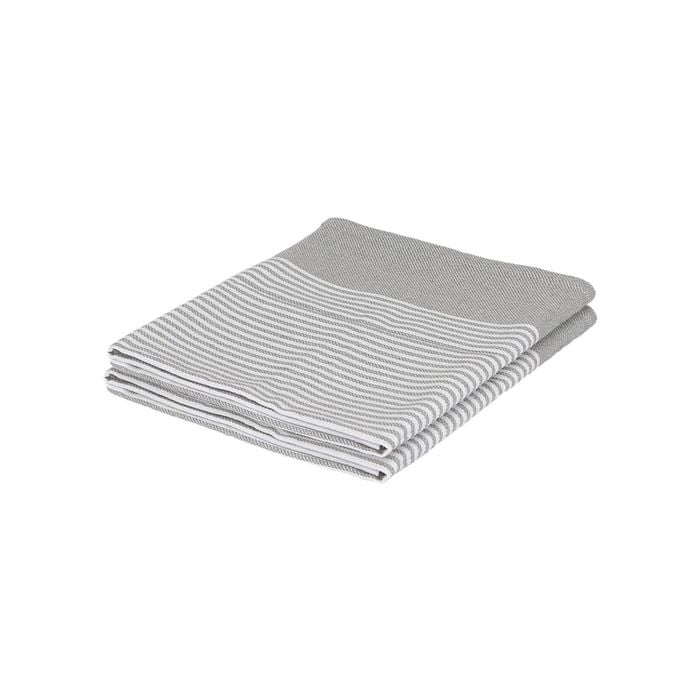 Nicola Spring Cotton Tea Towels - 70cm x 50cm - Pinstripe - Pack of 2