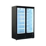 Thermaster Lg-1000bgbm Double Glass Door Supermarket Fridge