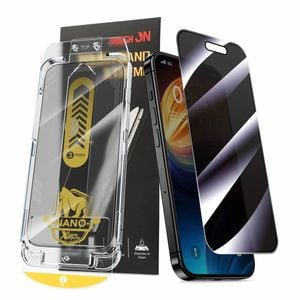 Tough On Privacy Nano Glass Screen Protector for iPhone 15
