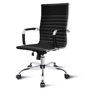 ALFORDSON Office Chair Ergonomic Black