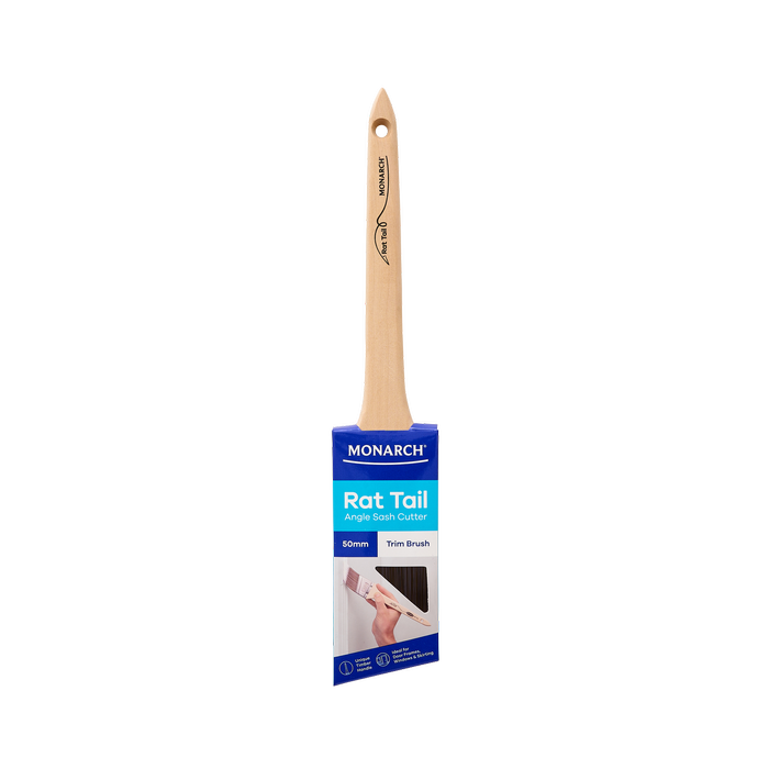 Monarch 50mm Rat Tail Trim Paint Brush