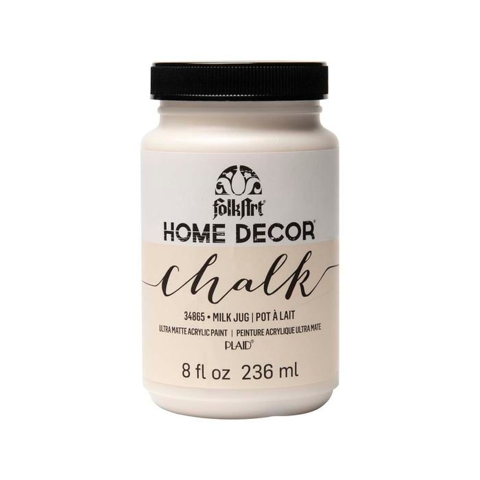 Plaid 236ml Milk Jug Folkart Home Decor Chalk
