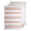 Ecology Fold Set Of 3 Tea Towels - Rose