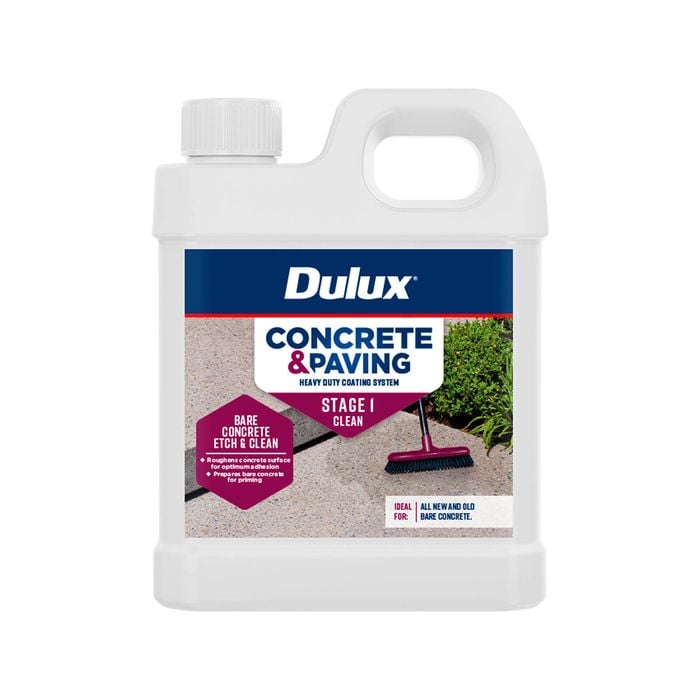 Dulux 2L Concrete & Paving Bare Concrete Etch & Clean