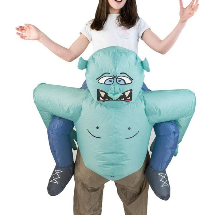 Inflatable Kids Piggyback Troll Costume - One Size