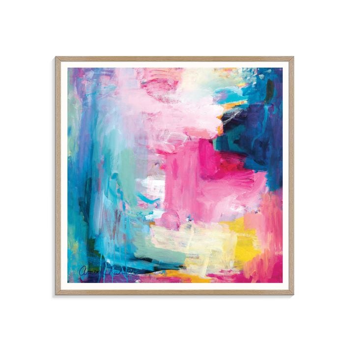 Artist Lane "Angelina " by Amira Rahim - 60x60cm Timber Framed Print