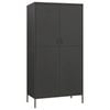 vidaXL Wardrobe Anthracite 90x50x180 cm