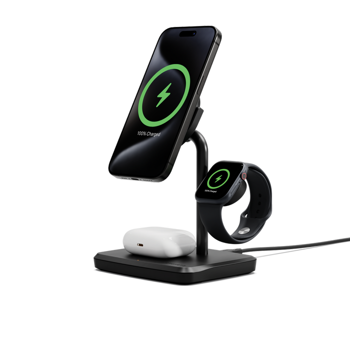 Cygnett ChargeBase Qi2 3 in 1