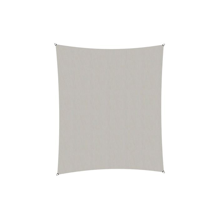 Coolaroo 3 x 2.5m Seashell Rectangle HeatShield Shade Sail