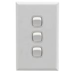 HPM EXCEL 3 Gang Wall Switch