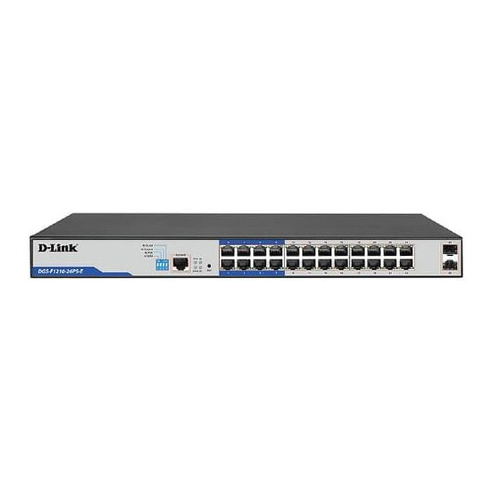 D-Link 26-Port 10/100/1000Base-T PoE+ Switch [DGS-F1210-26PS-E]