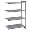 Cambro Camshelving Basics Plus 4 Tier Shelving Add On Unit 1830x915x540mm Storage Rack Kitchen Pantry Organization