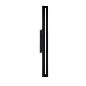 Vencha Edgar 12w Tri-Colour LED Linear IP54 Exterior Wall Light - Black