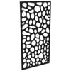 ProtectorAl 300-1200 x 1201-2400mm Gloss Black/Satin Black Riverstone Unframed Composite Deco Panel