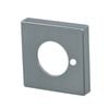 Miles Nelson Satin Chrome S Range Privacy Square Rosette Cover