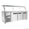 Thermaster Cold Salad & Noodle Bar 6x1/1 Gn Pans  - Salad Bar Fridges (pg210fa-xg)