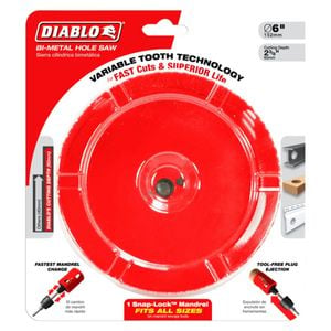 Diablo 152mm Bi-Metal Hole Saw