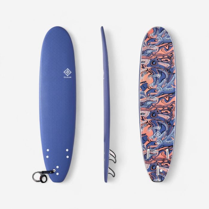 Decathlon - Foam Surfboard 7'8" - 500 Blue - One Size