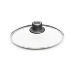 Woll Diamond Lite Fixed Knob Safety Glass Lid 24cm W/Knob