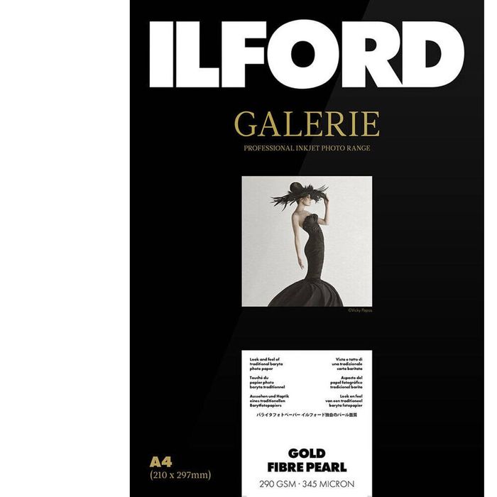 Ilford Galerie Gold Fibre Pearl 290 GSM - A3+ - 25 Sheets 32.9 x 48.3cm