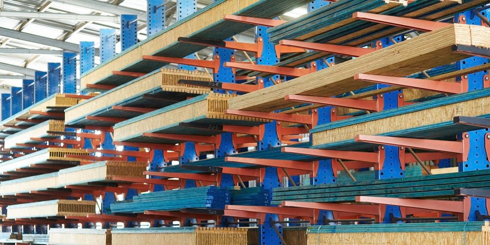 Stock of Wesbeam  in racks