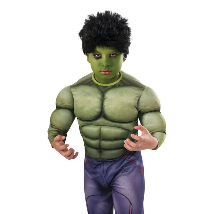 Marvel Hulk Wig Kids/Children Short Hair Dress Up Party Costume Accessory Black