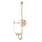 Amalfi Marin Candle Wall Sconce Gold 18x13x50.5cm