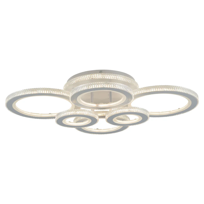 Eli & Co. Lighting Ava 64W Tri-Colour Dimmable Ceiling Light Chandelier