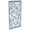 ProtectorAl 300-1200 x 1201-2400mm Deep Ocean Roses Unframed Solid Aluminium Decorative Panel 