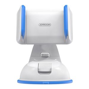 Car Holder Joyroom 360 Suction Cup Universal Phone Stand Windscreen Mount - White & Blue