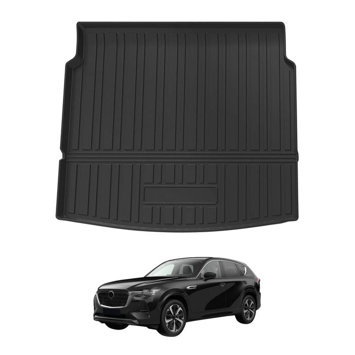 AUSGO Boot Liner For Mazda CX-60 CX60 2023-Onwards Cargo Trunk Mat Boot Mat