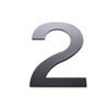 Sandleford 200mm Black Lorenzo House Number 2