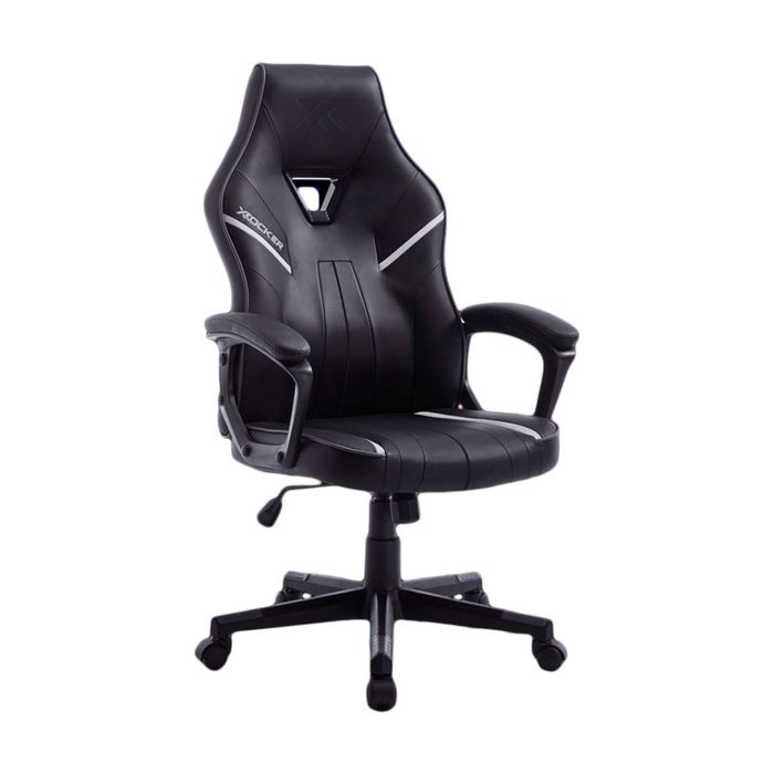 X-Rocker Tempest Office Gaming Chair Black Ergonomic Adjustable Height Seat
