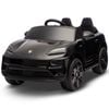 Kahuna Black Porsche Macan Turbo EV Kids Ride On Car 12V Electric Car