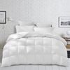 Luxor Double 700GSM Ultra Warm White Duck Down Feather Quilt-Winter Weight